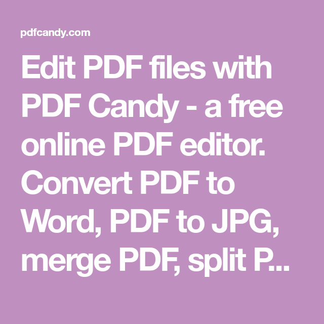 candy pdf editor